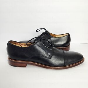 Blake Mckay T9 Mens Size 12 Black Lace Up Leather Cap Toe Oxford Dress Shoes